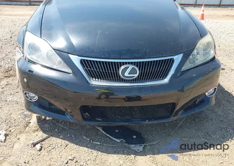 2010 Lexus Is 250C from USA, damaged, VIN JTHFF2C23A2508467